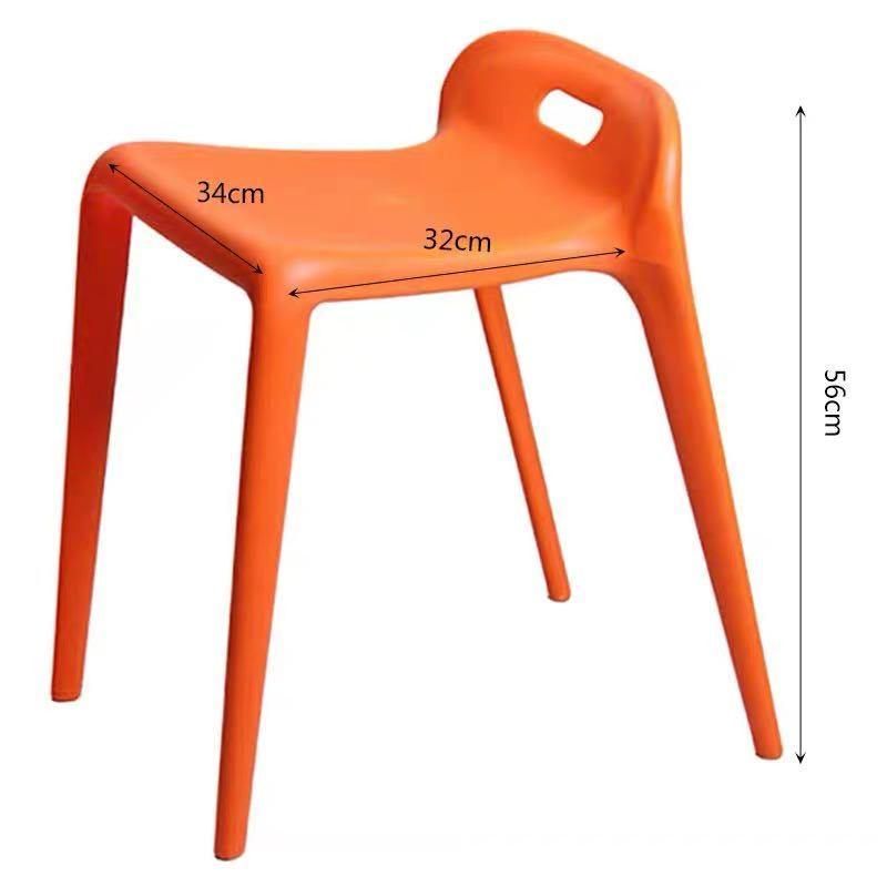 Colorful Hot Sale PP Material Outdoor Plastic Stackable Dining Chair