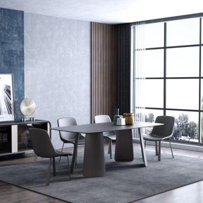 Factory Wholesales Modern Restaurant Home Dinner Room Furniture Marble Dining Table Dining Chair