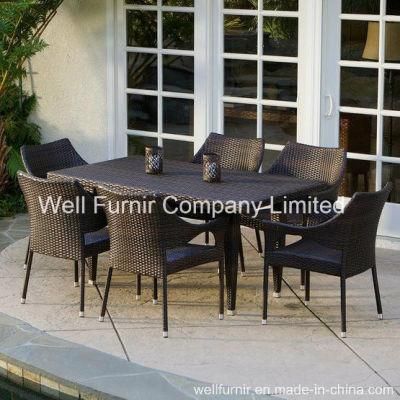 Well Furnir 7-Piece Hampton Rattan Dining Set / Chair (WF-40235)