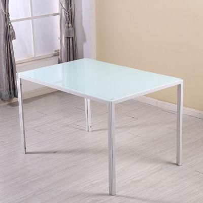 Modern Home Furniture Metal Frame Restaurant Marble Dining Table