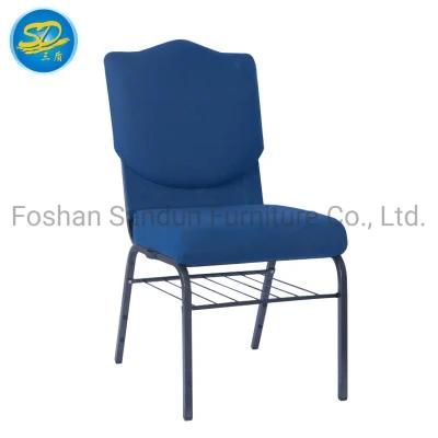 Cheap Price Special Design Strong Durable Metal Used Auditorium Church Chair