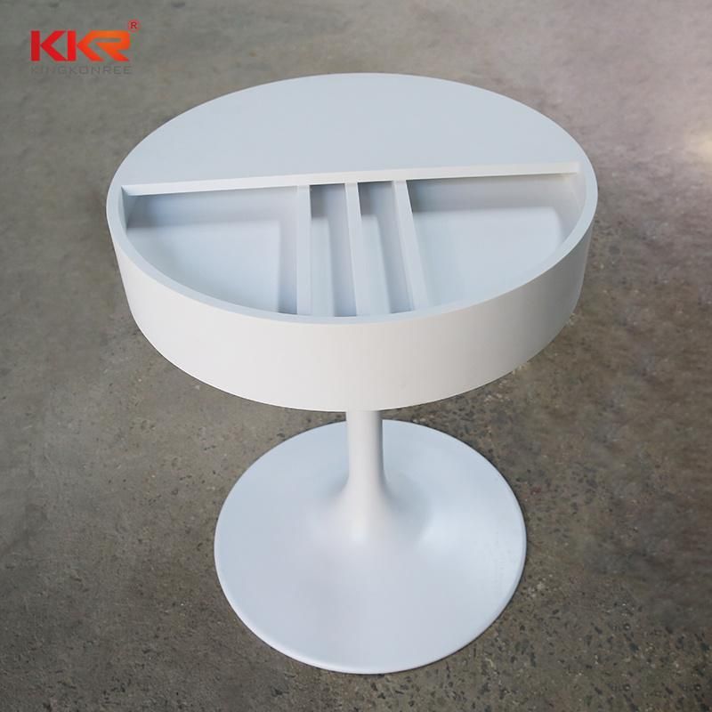 Living Room Nesting Coffee Table Side End Table with Tempered Solid Surface Stone Modern Home Furniture