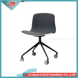 Hz-B302modern Plastic Half Cover Fabric with Office Leisure Chair with Wheels