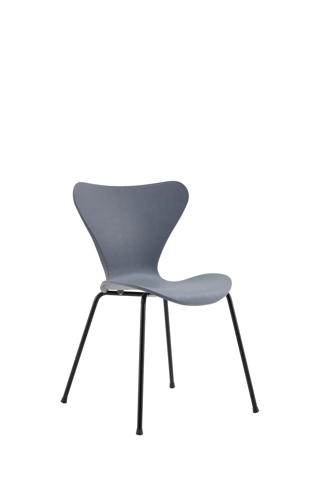 Dining Chairs Side Chair Modern Stylish PP Plastic Seat with Metal Legs MID Century Modern Chair for Living Room, Dining Room, Bedroom, Kitchen