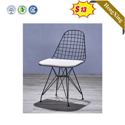 Comfortable Metal Steel Wedding Dining Room Hotel Restaurant Furniture Rattan Banquet Sofa Chair