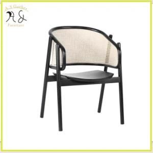 Nordic Design Rattan Wooden Restaurant Dining Chair