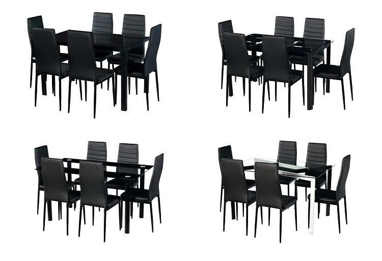 Popular Design for Four-Seater Dining Table and Chair Set