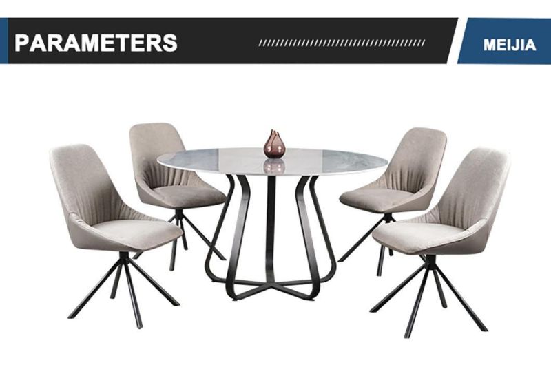 Excellent Quality Extendable Nordic Dining Sets Tables Modern Ceramic Round