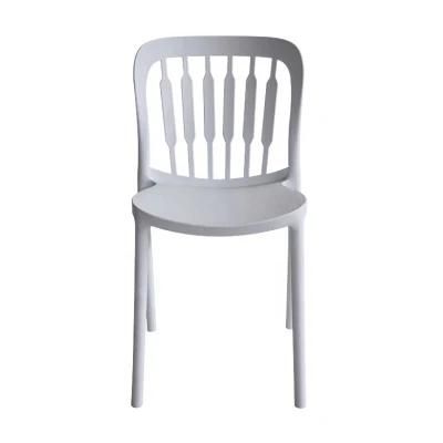 Armless Stackable Modern Cheap Lounge Garden in Polypropylene Cafe Plastic Chair