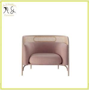 Commerical Furniture New Classical Real Wood High Quality Rattan Art Sofa Chair