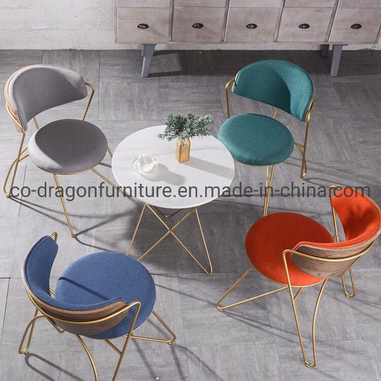 Fashion Steel Living Room Chair with Back for Home Furniture