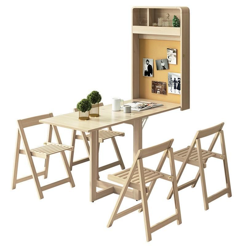 Factory Supply Space Saving Modern Home Furniture Wooden Wall Table