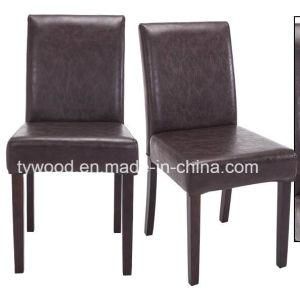 PU Leather Dining Chairs High Back Set