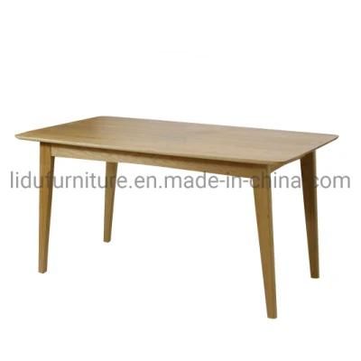 Table Oak Solid Wood/Dining Room Table with High Quality/Wood Table with Cheap Price