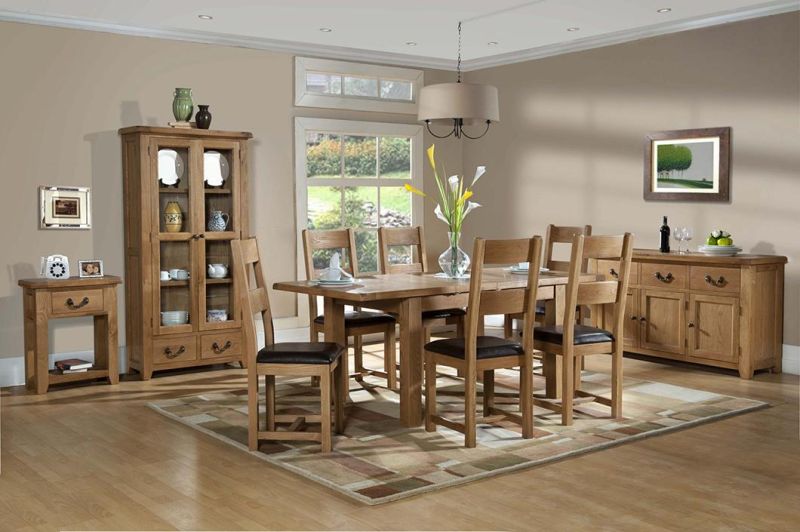 Factory Price Wholesale Dining Furniture Wood Extension Table Butterfly Table Oak Small Apartment Dining Extendable Rectangle Dining Table for Home Furniture