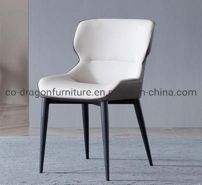 Hot Sale High Back Home Furniture Leather Dining Chair Set