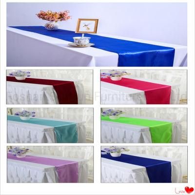 Hot Sale Colorful Tablecloth Fabric Linen Decoration for Hotel Table Cloth