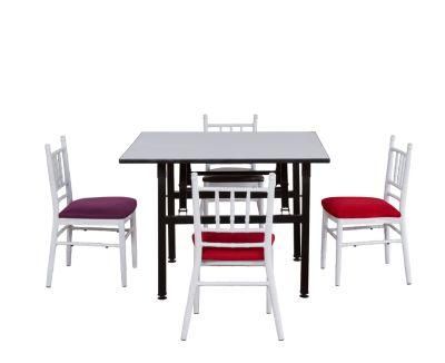 PVC Rectangle Hotel Long Folding Table