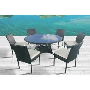 Dining Table for Outdoor / Dining Room Table with 6 Chairs / SGS (8214)