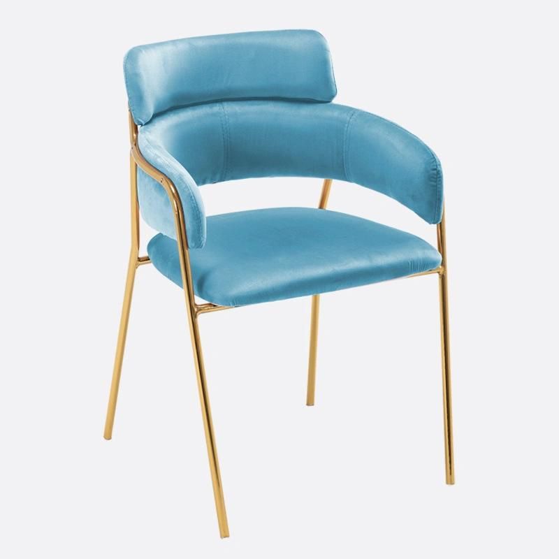 Modern Design Metal Dining Chair for Sale Wholesale Nordic Style Dining Chair