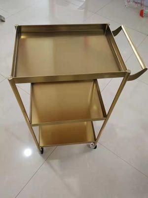 Salon Hair Equipment Rolling Trolley Beauty Salon Cart for Hairdressing