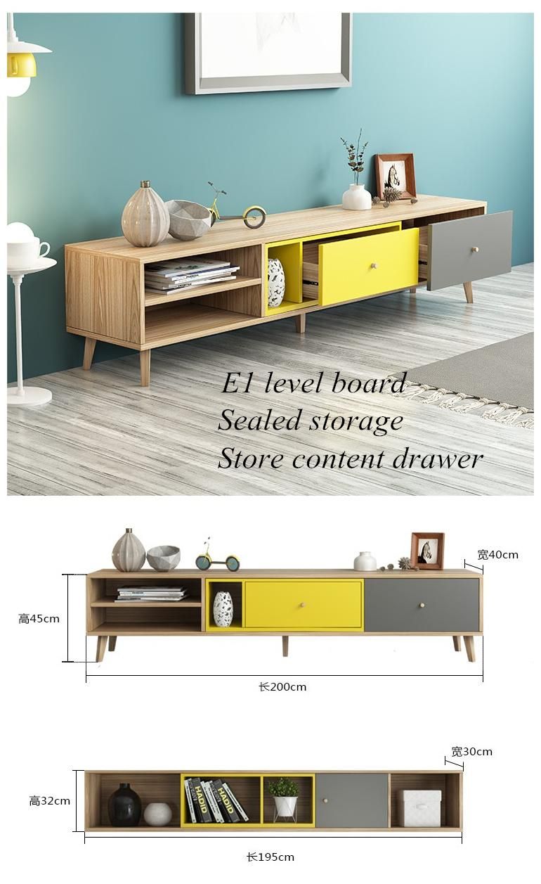 Hot Sale Modern Elegance Style TV Stand Furniture for Living Room