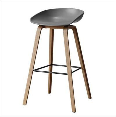 Nordic Dining Plastic Dining Armless Kitchen Barstool Chaise Bar Bar Stool Chair High Chair