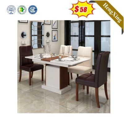 Simple Design Melamine Dining Table Dining Room Furniture Sets
