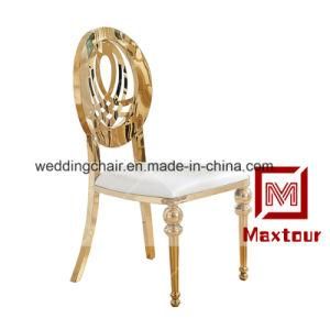 Modern Stainless Steel Events Wedding Dining Chair for Banquet Reception