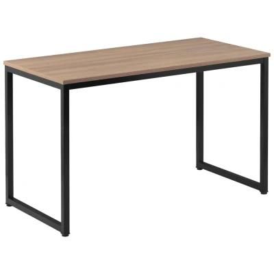 Wholesale Restaurant Furniture Wooden Top Metal Base Restaurant Rectangular Dining Table