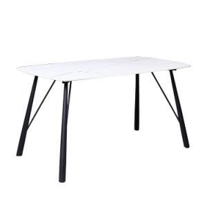 Wholesale Restaurant Furniture Medium Sintered Stone Dining Table