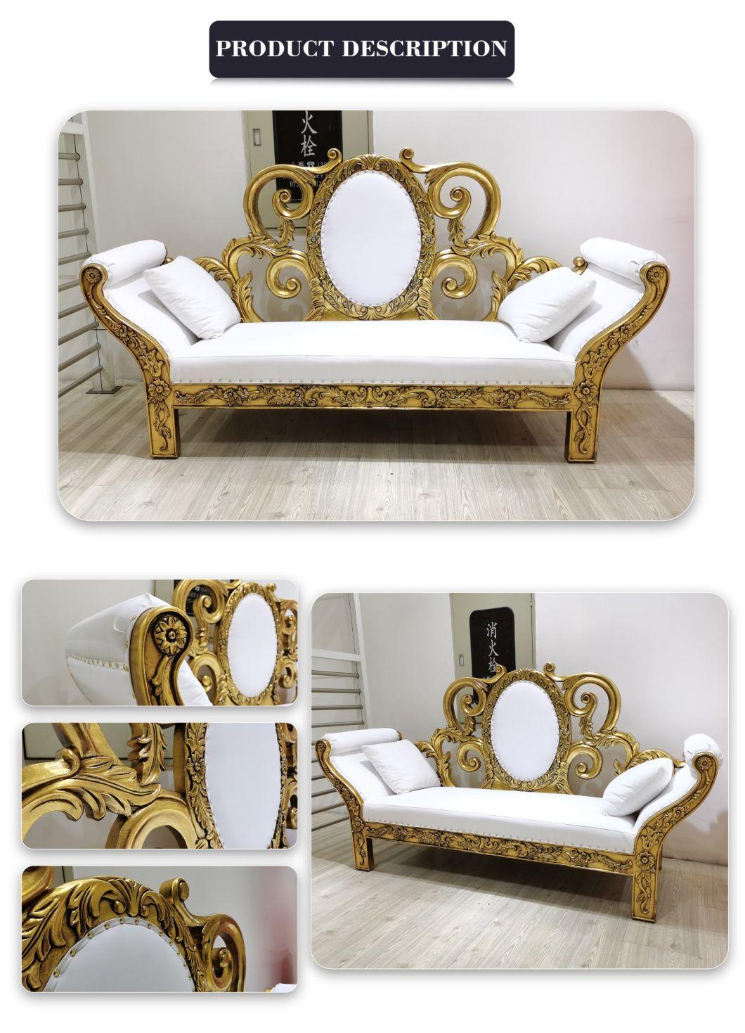 Double Seat 2020 Hot Sale Throne Chair for Wedding Event and Banquet