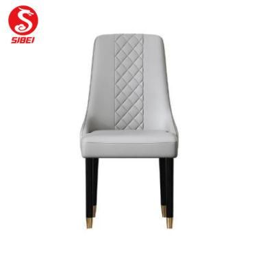 China Wholesale Hot Selling Home Restaurant Wooden Furniture Modern Design Dining Leisure Chair