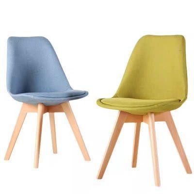 High Quality Simple Best Sell Modern Minimalist Cloth Chair Restaurant Chairs Living Room Bedroom Chairs