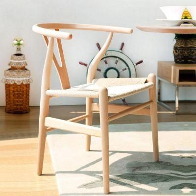 Beech Solid Wood Frame Armchair, Y-Chair