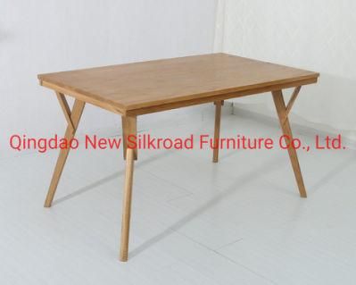Modern Wood Furniture Dining Table Nice Wood Solid Dark Wood Dining Restaurant Table