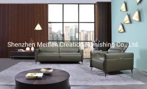 Italy Modern Design Full Leather Function Sofa for Living Room