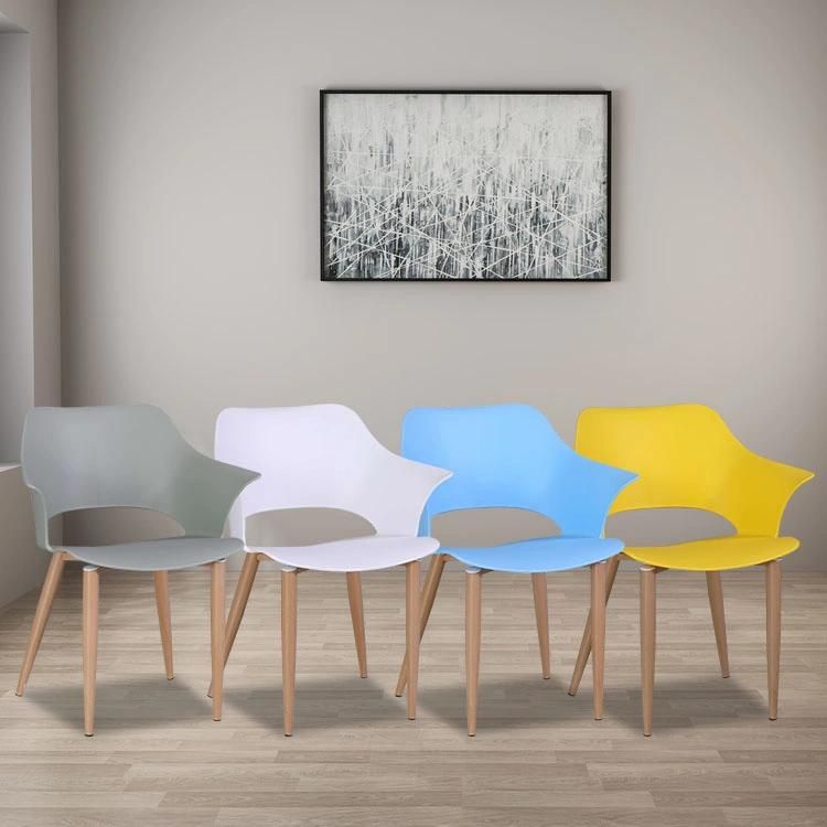 Factory Modern Design PP Restaurant Chair Dining Room Home Furniture Chair Dining Plastic Chair