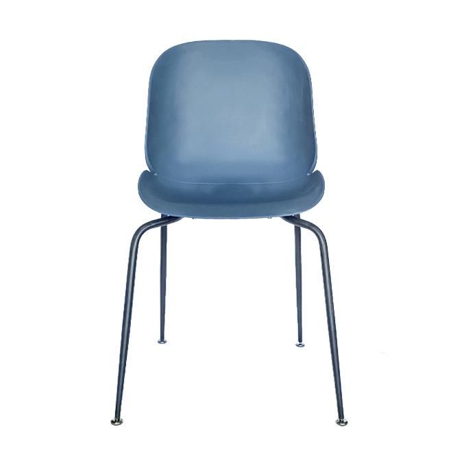 Free Sample Modern Leather Cushion Plastic Chair Classic Dining Chair PP Chair for Dining Room