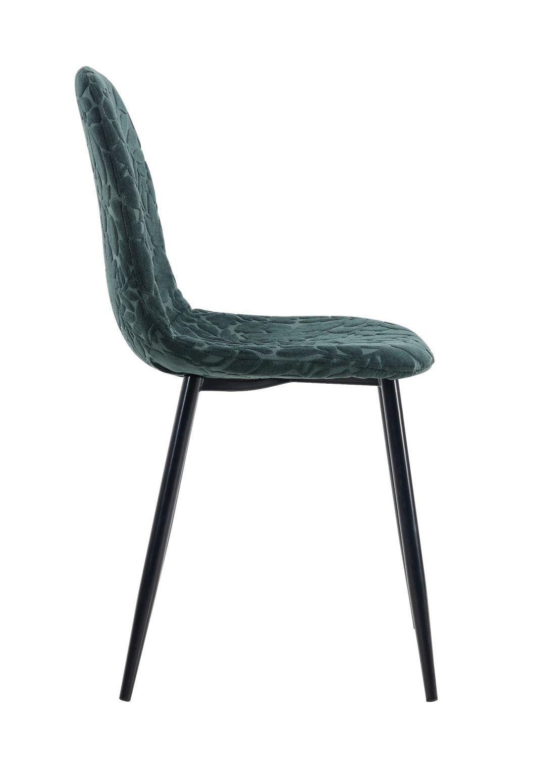 Modern Velvet Comfort Cheap Price Fabric Dining Room Chair/Chair Dining