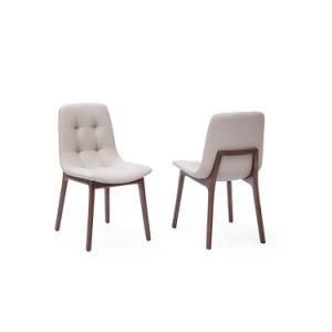 High Quality Restaurant Wooden Dining Room Chair with PU Seat