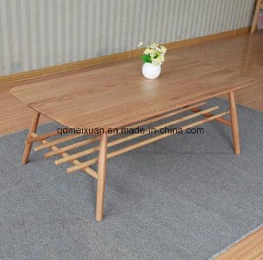 Solid Wood Tea Table Wooden White Oak Small Tea Table (M-X3133)