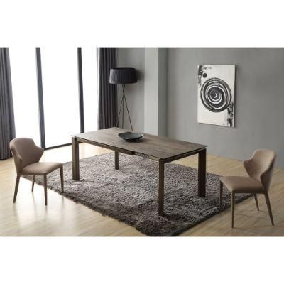 Extension Modern Dining Table Chairs Restaurant Furniture