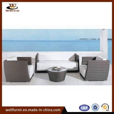 Well Furnir Waterproof Garden Leisure Rattan/Wicker Furniture (WF-118)