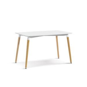 Modern White Wood Classic Restaurant Dining Room Table
