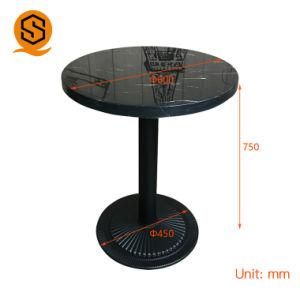 Interactive Restaurant Table Corians Stone Fast Food Restaurant Table