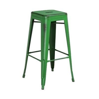 Kid Adult Office Coffee Bar Metal Steel Powder Coating Dining Room Restaurant Canteen Stool