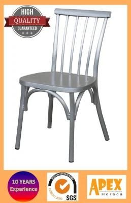 Dining Side Chair Modern Restaurant Furniture Aluminium Armless Chair