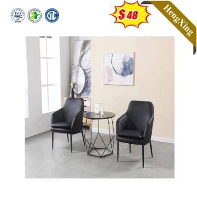 Iron Leather Simple Hotel Restaurant Home Minimalist Household Dining Chair