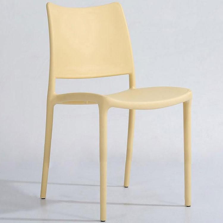 White Plastic Chairs Backrest Hollow Office Chairs (new)